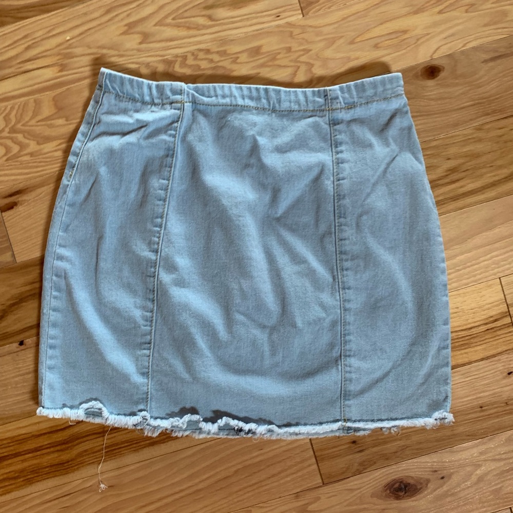 Zip up skirt